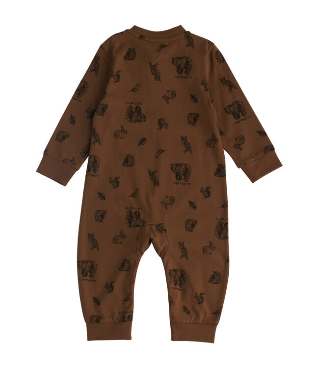 Carhartt Boy's Infant Long-Sleeve Wildlife Print Coverall CM8774
