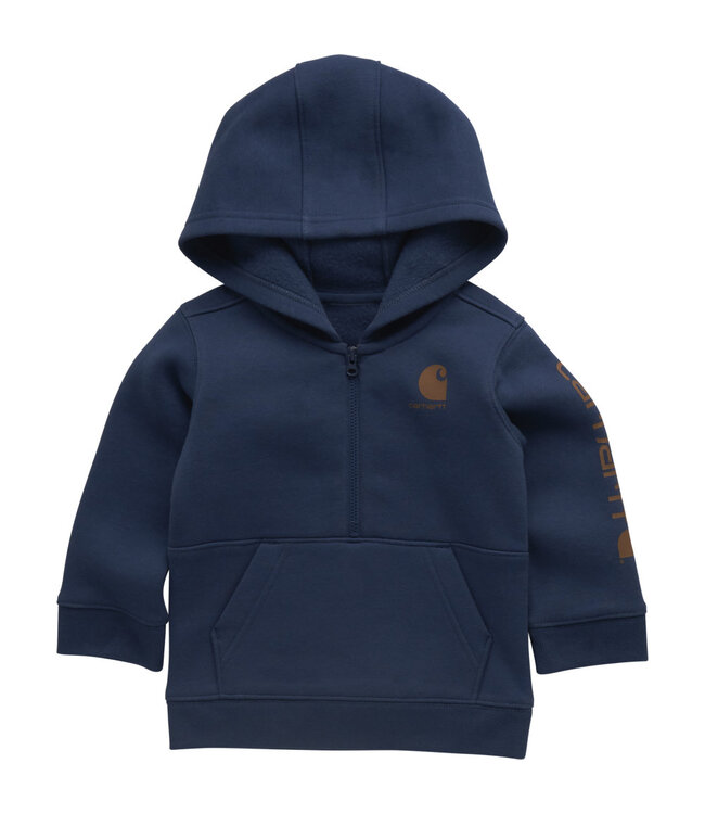 Carhartt Boy's Infant/Toddler Long-Sleeve Half-Zip Sweatshirt CA6734