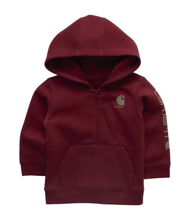 Carhartt Boy's Infant/Toddler Long-Sleeve Half-Zip Sweatshirt CA6734