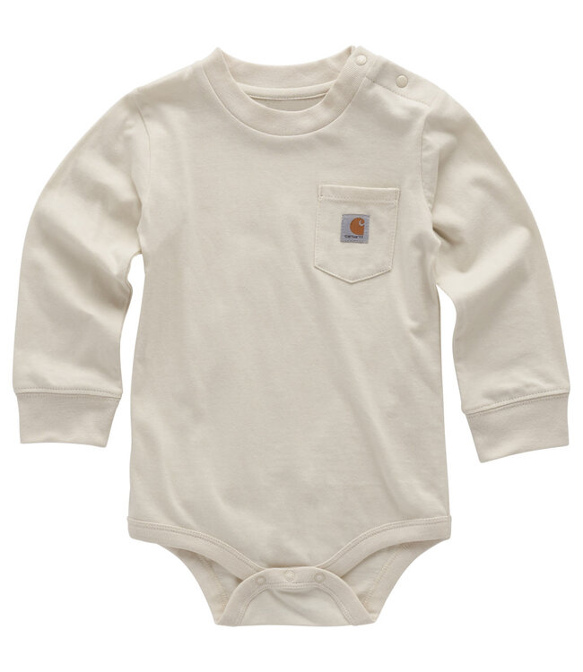Carhartt Kid's Infant Long-Sleeve Pocket Bodysuit CA5011