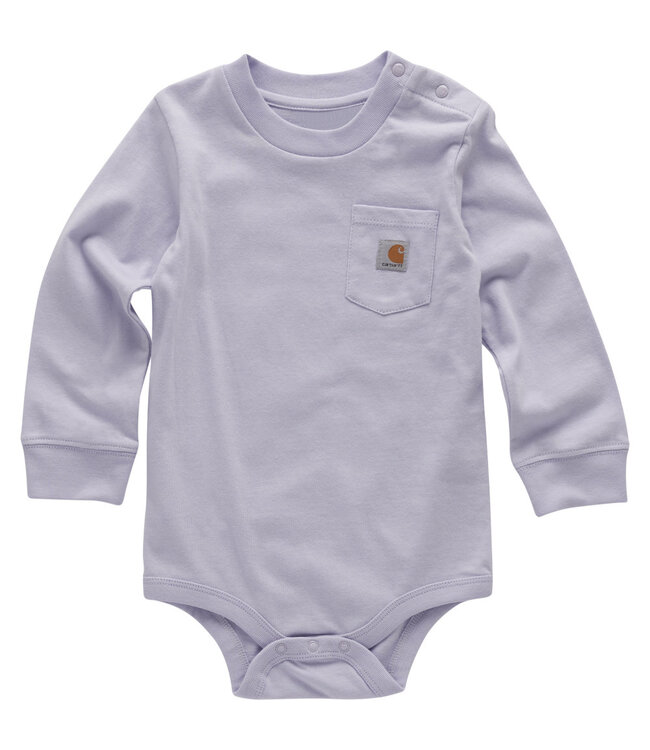 Carhartt Kid's Infant Long-Sleeve Pocket Bodysuit CA5011