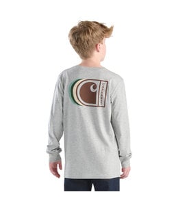 Carhartt Boy's Long-Sleeve Graphic Pocket T-Shirt CA6747