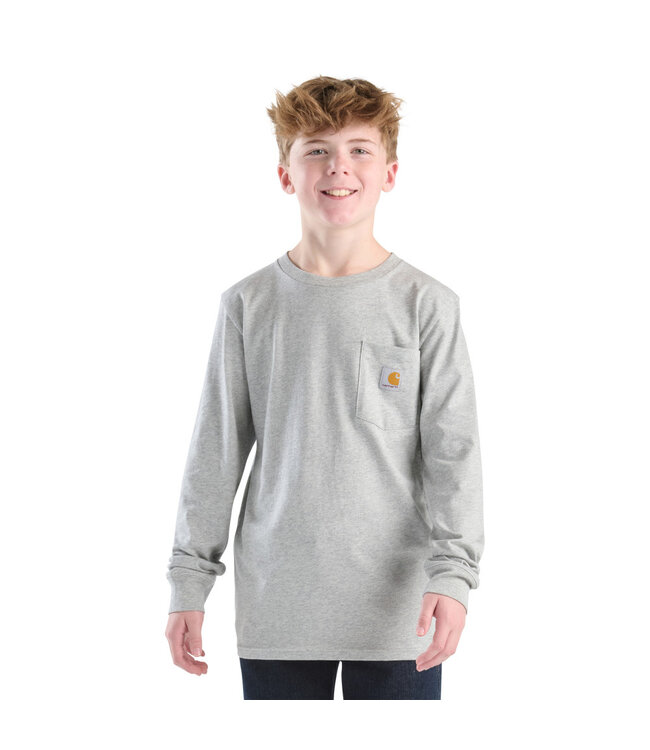 Carhartt Boy's Long-Sleeve Graphic Pocket T-Shirt CA6747