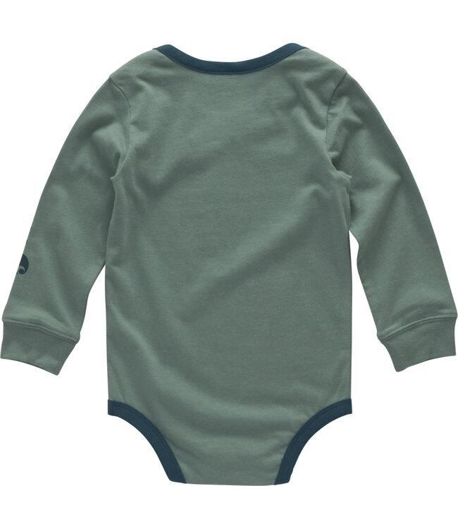 Carhartt Boy's Infant Long-Sleeve Duck "C" Bodysuit CA6711