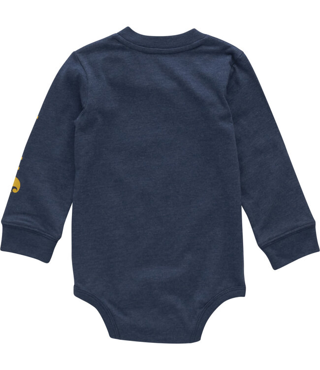 Carhartt Boy's Long-Sleeve Patches Bodysuit CA6717