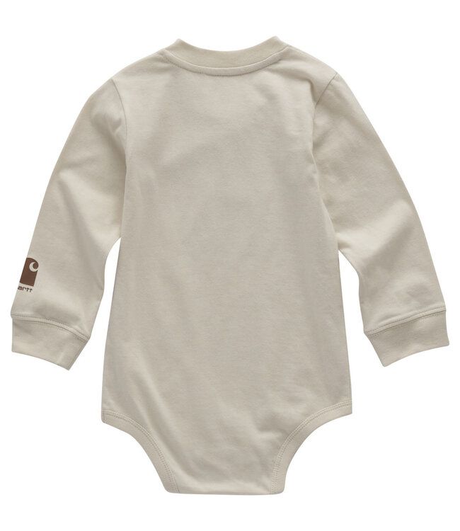 Carhartt Boy's Infant Long-Sleeve Dog Bodysuit CA6719