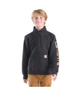 Carhartt Boy's Long-Sleeve Quarter Zip Sweatshirt CA6776