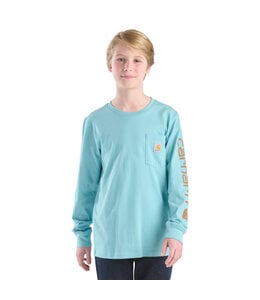 Carhartt Boy's Long-Sleeve Graphic Pocket T-Shirt CA6746
