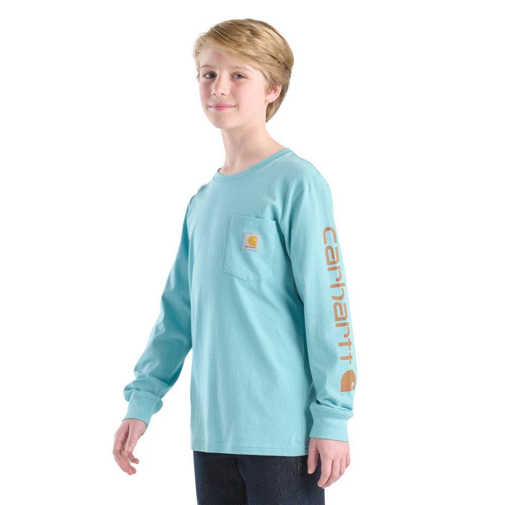 Carhartt Boy's Long-Sleeve Graphic Pocket T-Shirt - Traditions
