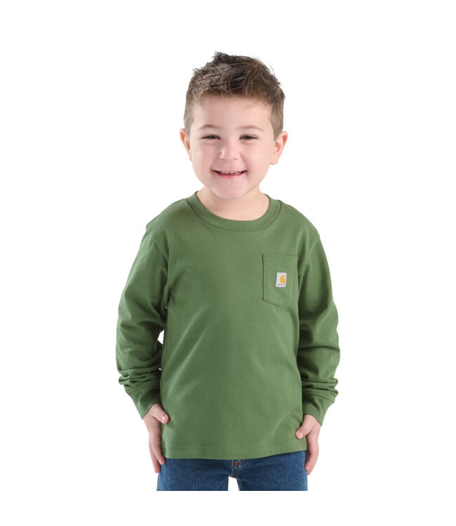 Carhartt Boy's Long-Sleeve Graphic Pocket T-Shirt CA6746