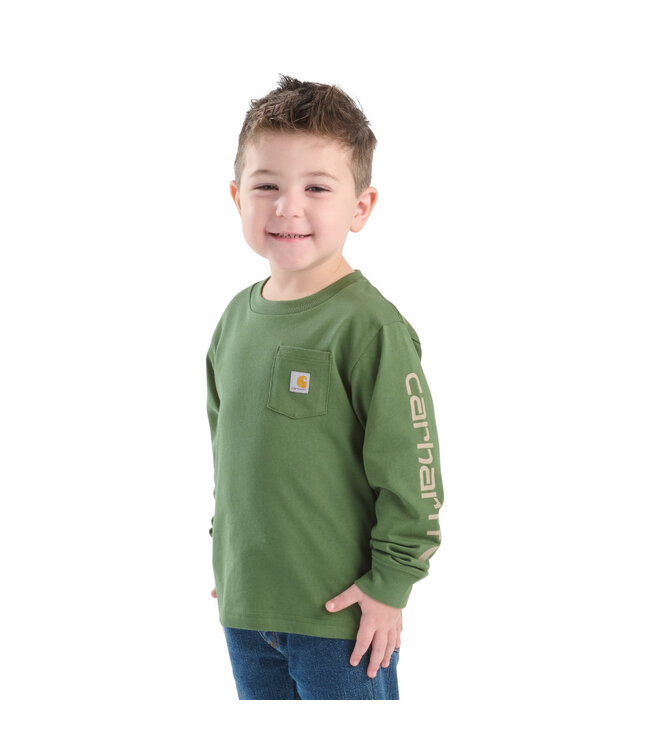 Carhartt Boy's Long-Sleeve Graphic Pocket T-Shirt CA6746