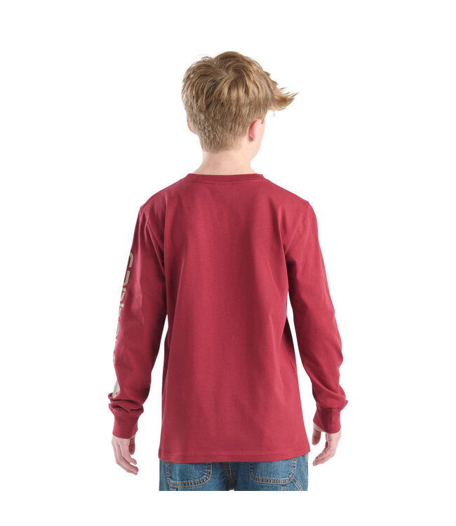 Carhartt Boy's Long-Sleeve Graphic Pocket T-Shirt CA6746