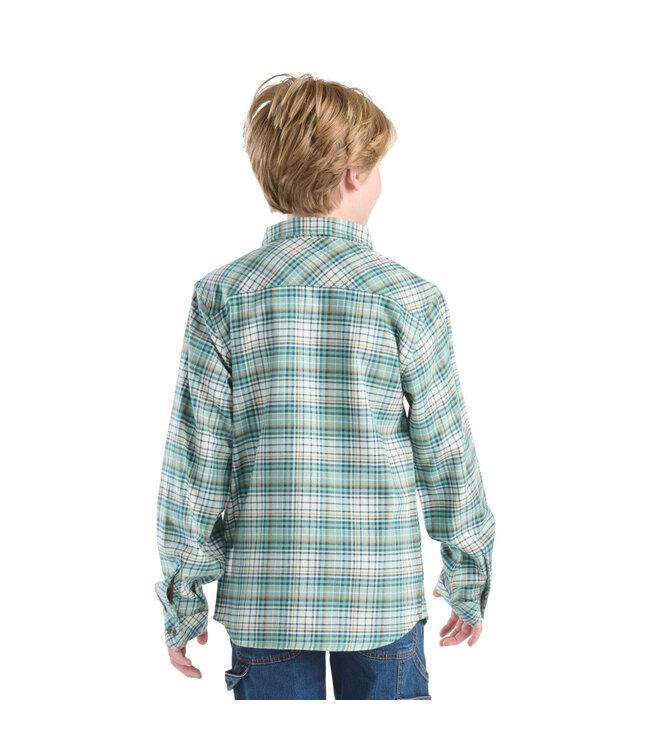 Carhartt Boy's Long-Sleeve Flannel Button-Front Shirt CE8211