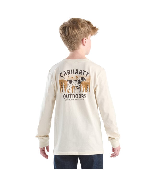 Carhartt Boy's Long-Sleeve Dog Pocket T-Shirt CA6760