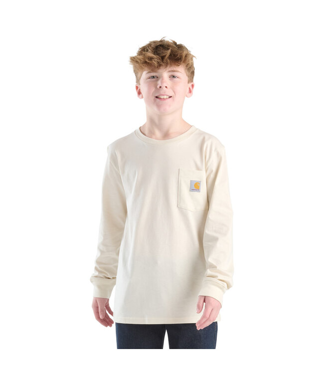 Carhartt Boy's Long-Sleeve Dog Pocket T-Shirt CA6760