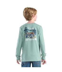 Carhartt Boy's Long-Sleeve Vehicle Pocket T-Shirt CA6759