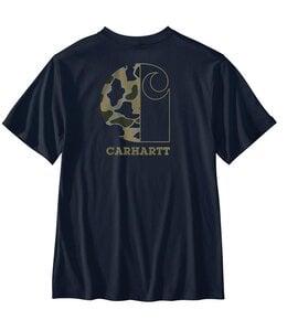 Carhartt Men's Relaxed Fit Lightweight Short-Sleeve Pocket Camo Graphic T-Shirt 107183