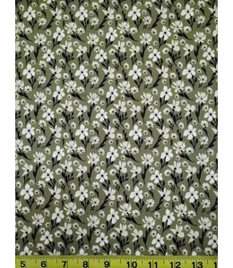 Magnolia Wholesale Yard of Dreamy Meadows Moss Pineskin Fabric