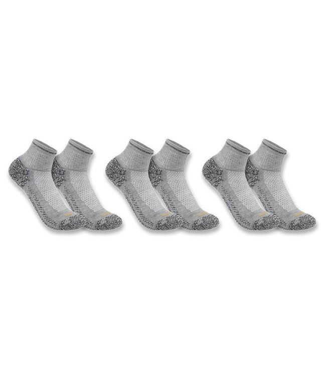 Carhartt Men's Force® Midweight Quarter Sock 3-Pack SQ5283M