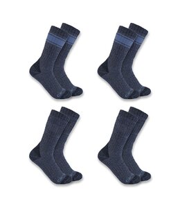 Carhartt Men's Heavyweight Crew Sock 4-Pack SC1054M