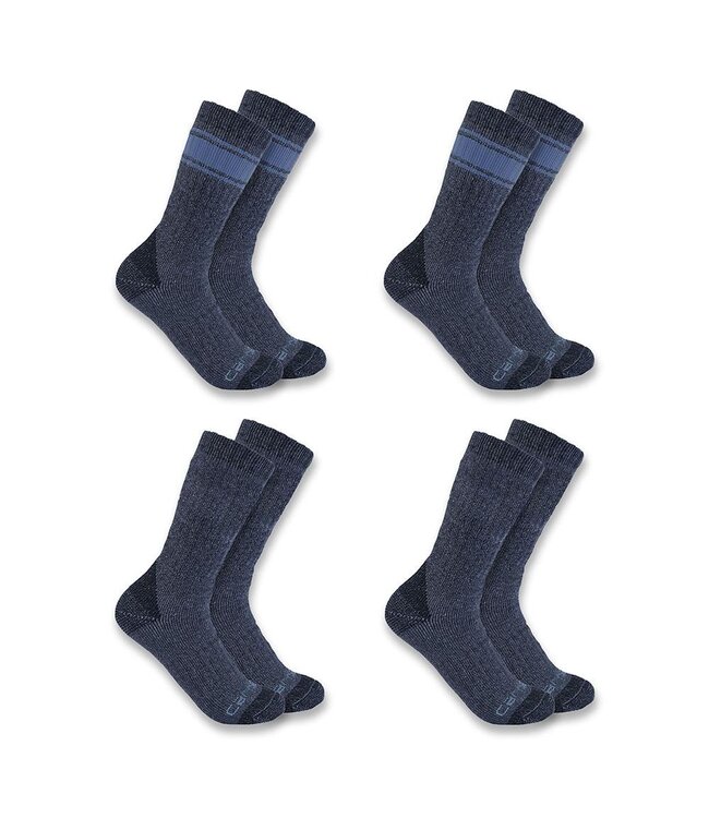 Carhartt Men's Heavyweight Crew Sock 4-Pack SC1054M
