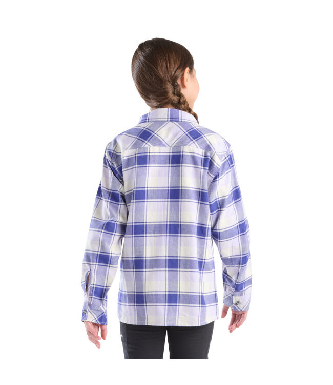 Carhartt Girl's Long-Sleeve Flannel Button-Front T-Shirt CE9160