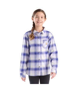 Carhartt Girl's Long-Sleeve Flannel Button-Front T-Shirt CE9160