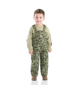 Carhartt Boy's Toddler Long-Sleeve T-Shirt and Canvas Camo Overall Set CG8992