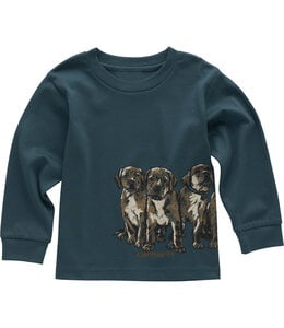 Carhartt Boy's Long-Sleeve Puppy T-Shirt CA6729