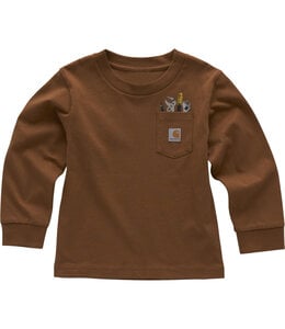 Carhartt Boy's Long-Sleeve Tool Pocket T-Shirt CA6728