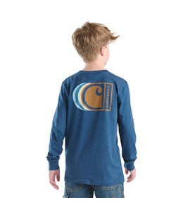 Carhartt Boy's Long-Sleeve Graphic Pocket T-Shirt CA6748