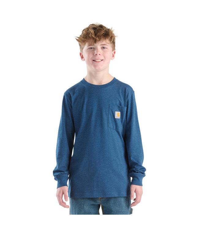 Carhartt Boy's Long-Sleeve Graphic Pocket T-Shirt CA6748