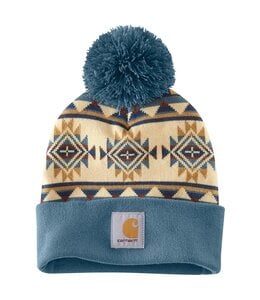 Carhartt Women's Bethany Yellowtail Pom Cuffed Beanie 107184