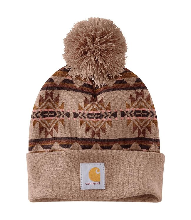 Carhartt Women's Bethany Yellowtail Pom Cuffed Beanie 107184