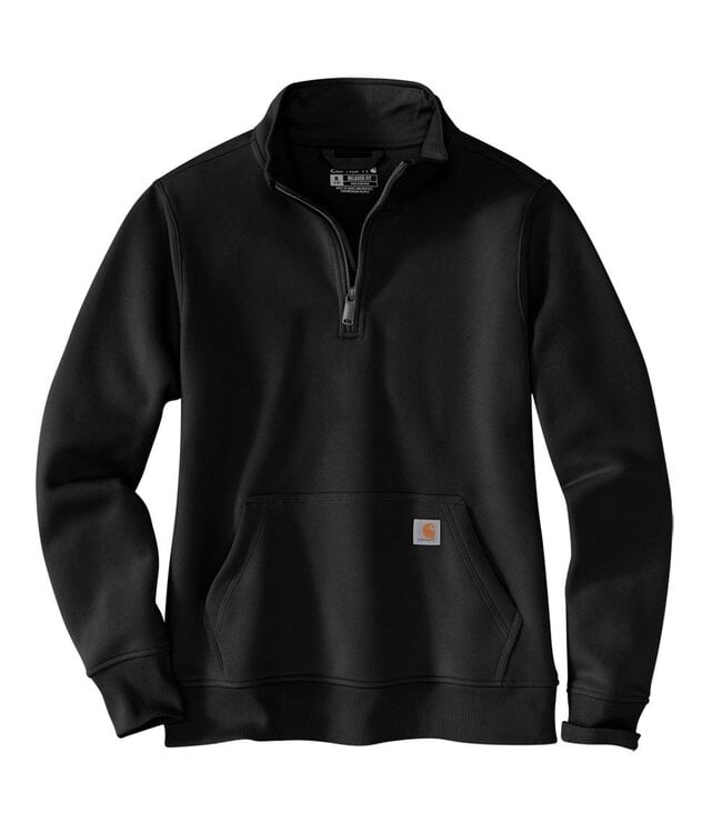 Carhartt Women's Relaxed Fit Midweight Quarter-Zip Mock Neck Sweatshirt 105295