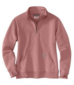 Carhartt Women's Relaxed Fit Midweight Quarter-Zip Mock Neck Sweatshirt 105295