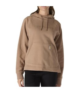 Carhartt Women's Force Oversized-Fit Fleece Hooded Sweatshirt 107142