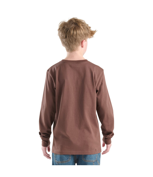 Carhartt Boy's Long-Sleeve Logo T-Shirt CA6750