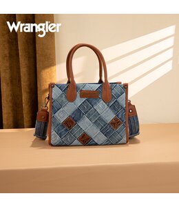 Wrangler Woven Denim Concealed Carry Tote/Crossbody WG210-8120S