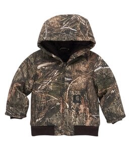 Carhartt Boy's Infant/Toddler Canvas Insulated Camo Active Jacket CP8580