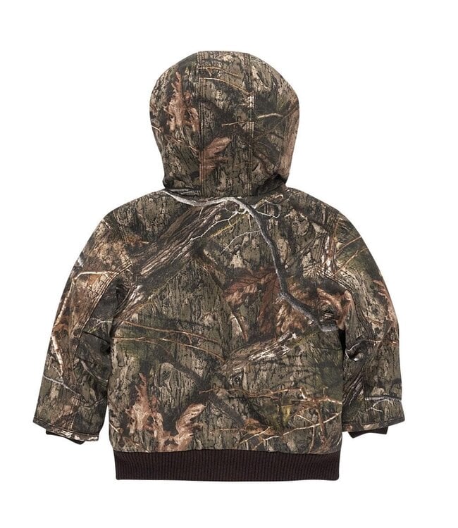 Carhartt Boy's Infant/Toddler Canvas Insulated Camo Active Jacket CP8580