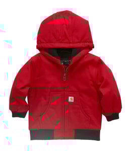 Carhartt Boy's Infant/Toddler Canvas Insulated Hooded Active Jacket CP8587