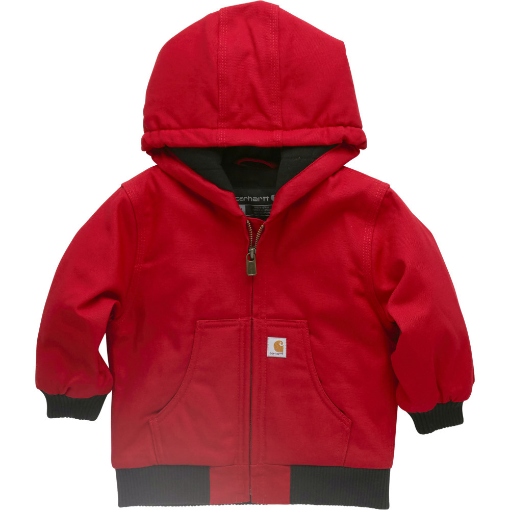 Carhartt Boy's Infant/Toddler Canvas Insulated Hooded Active