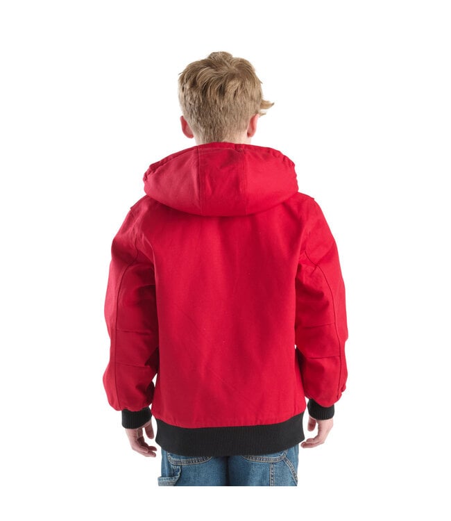 Carhartt Boy's Canvas Insulated Hooded Active Jac CP8589