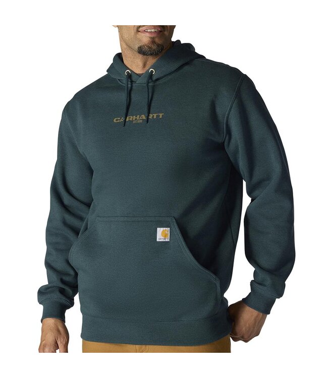 Carhartt Men's Rain Defender Loose Fit Midweight 1889 Graphic Sweatshirt 107031