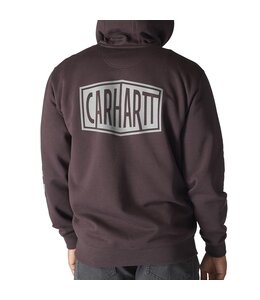 Carhartt Men's Rain Defender Loose Fit Midweight Logo Graphic Sweatshirt 107030