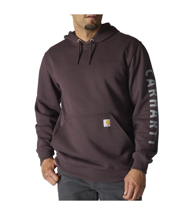 Carhartt Men's Rain Defender Loose Fit Midweight Logo Graphic Sweatshirt 107030