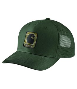 Carhartt Men's Rugged Flex Twill Mesh-Back Camo Patch Cap 107271