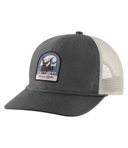 Carhartt Men's Canvas Mesh-Back Deer Patch Cap 107008