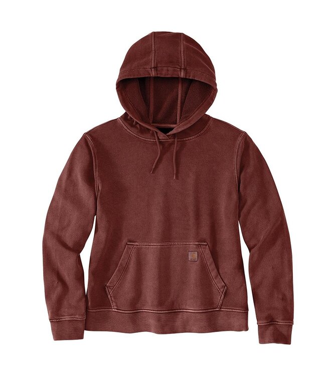 Carhartt Women's Relaxed Fit Midweight Garment Dye French Terry Hooded Sweatshirt 107231